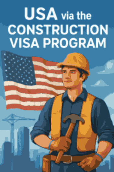 Opportunity to Relocate to the USA via the Construction Visa